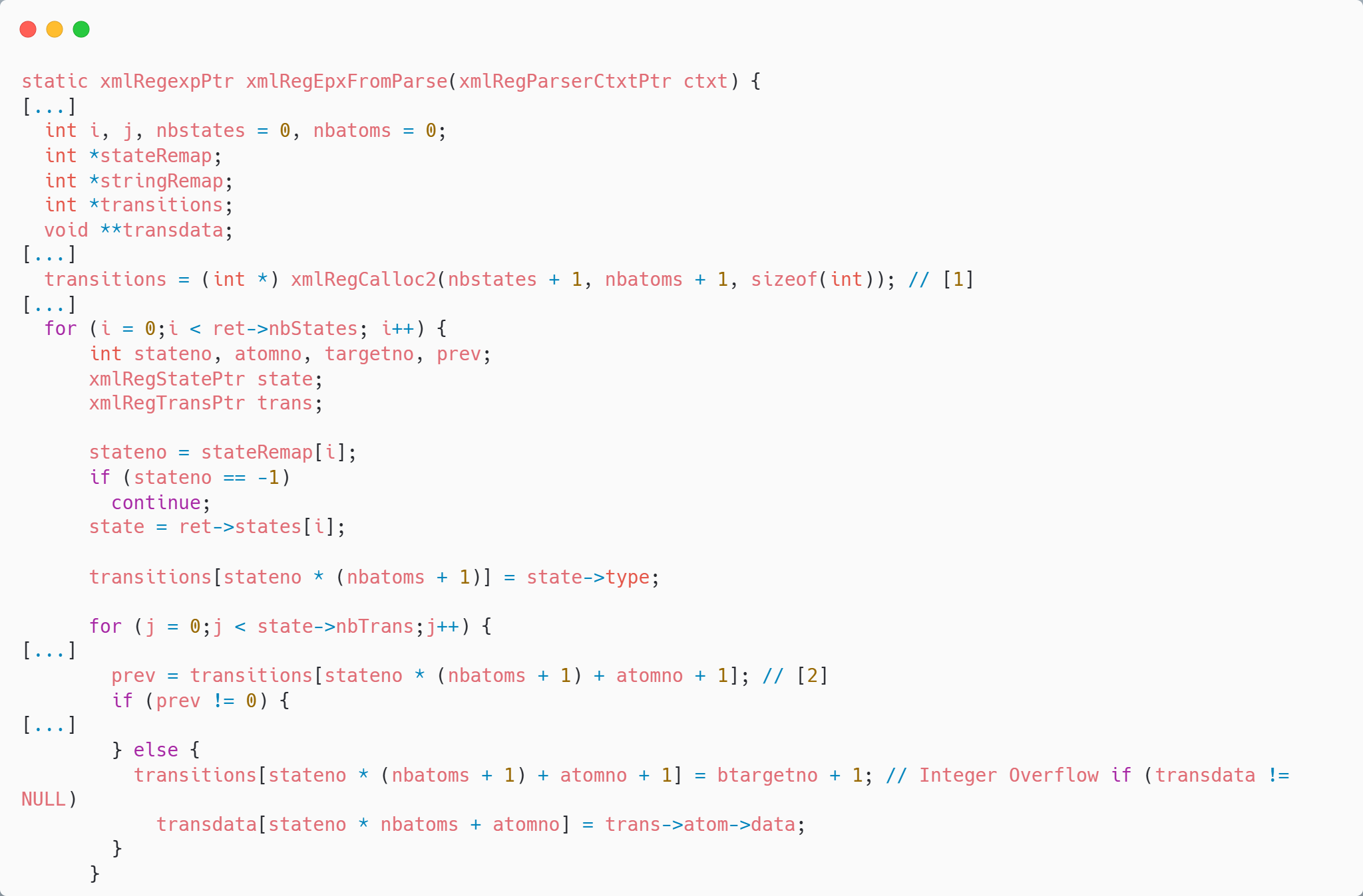 Разбираемся с Integer Overflow: Переполнение целого числа в libxml2